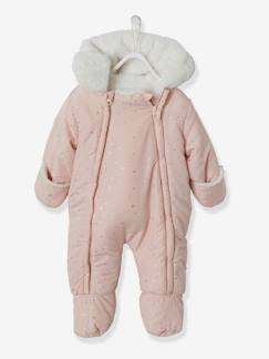 Combipakje baby met voering en volledige opening - vertbaudet enfant Baby-Combipakje baby met voering en volledige opening