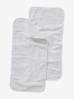 Set van 2 reserve handdoeken voor nomadische verschoningsmat - vertbaudet enfant Verzorging-Luiertas-Tas accessoires-Set van 2 reserve handdoeken voor nomadische verschoningsmat