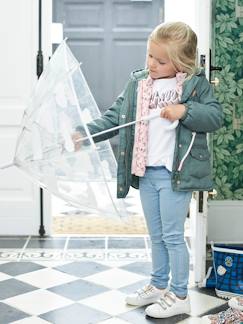 Waterless denim meisjestregging - vertbaudet enfant Meisje-Waterless denim meisjestregging