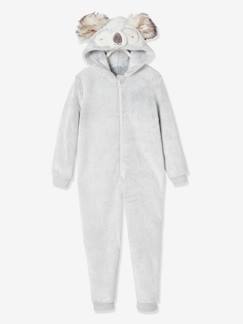 Fluwelen meisjespyjamapak koala - vertbaudet enfant Meisje-Pyjama, surpyjama-Fluwelen meisjespyjamapak koala