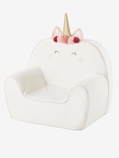 Eenhoornschuim fauteuil, aanpasbaar - vertbaudet enfant -Eenhoornschuim fauteuil, aanpasbaar