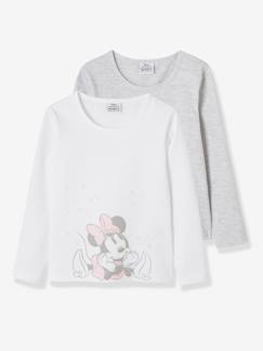 Pakje met 2 Disney® Minnie T-shirts voor meisjes - vertbaudet enfant Meisje-Pakje met 2 Disney® Minnie T-shirts voor meisjes