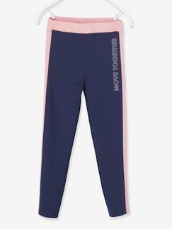 Sportlegging meisjes met zijstroken - vertbaudet enfant -Sportlegging meisjes met zijstroken