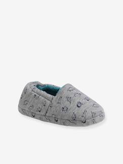 Pluche jongenssloffen dinosaurus - vertbaudet enfant Schoenen-Pluche jongenssloffen dinosaurus