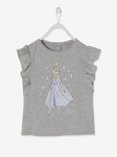 Disney Frozen® meisjesshirt met ruches - vertbaudet enfant Meisje-Disney Frozen® meisjesshirt met ruches
