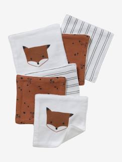 Set van 6 washandjes - vertbaudet enfant Linnengoed en decoratie-Set van 6 washandjes