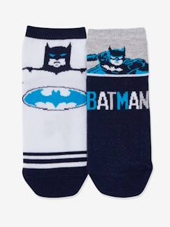 Set van 2 paar DC Comics® Batman sokken - vertbaudet enfant Jongens-Set van 2 paar DC Comics® Batman sokken