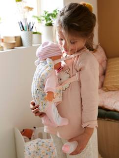 Katoenen gaasdrager voor baby's - vertbaudet enfant Speelgoed-Poppen-Poppen en toebehoren-Katoenen gaasdrager voor baby's