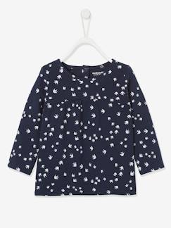 T-shirt met print babymeisje - vertbaudet enfant Baby-T-shirt met print babymeisje