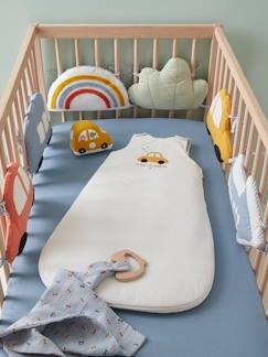 Modulaire bedbumper EN VOITURE SIMON Oeko-Tex® - vertbaudet enfant Linnengoed en decoratie-Modulaire bedbumper EN VOITURE SIMON Oeko-Tex®