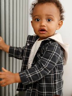 Geruit overhemd voor baby's - vertbaudet enfant Baby-Geruit overhemd voor baby's