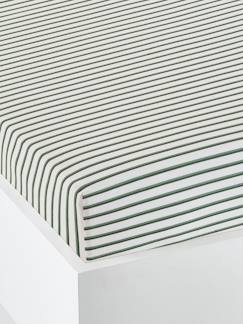 GREEN FOREST Oeko-Tex® baby hoeslaken - vertbaudet enfant Linnengoed en decoratie-GREEN FOREST Oeko-Tex® baby hoeslaken