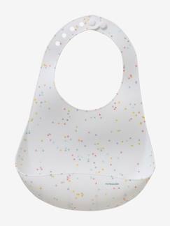 Slabbetje met opvangzakje van silicone - vertbaudet enfant Verzorging-Baby eet en drinkt-Slabbetje-Slabbetje met opvangzakje van silicone