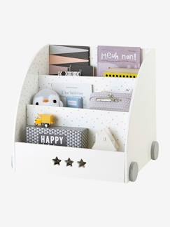 Bibliotheek op wieltjes van Sirius - vertbaudet enfant Slaapkamer en Opbergoplossingen-Bibliotheek op wieltjes van Sirius