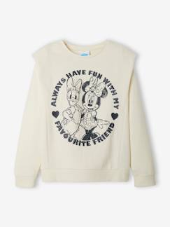 Minnie & Vrienden® meisjessweater met schouderstukken - vertbaudet enfant Meisje-Minnie & Vrienden® meisjessweater met schouderstukken