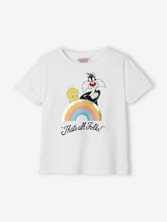Looney Tunes® Titi en Grosminet meisje T-shirt - vertbaudet enfant Meisje-Looney Tunes® Titi en Grosminet meisje T-shirt