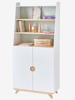 2 deurs boekenkast met planken Moonlight - vertbaudet enfant Slaapkamer en Opbergoplossingen-2 deurs boekenkast met planken Moonlight
