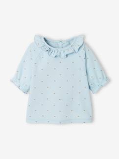 T-shirt met kraagje voor baby's - vertbaudet enfant Baby-T-shirt, souspull-T-shirt met kraagje voor baby's