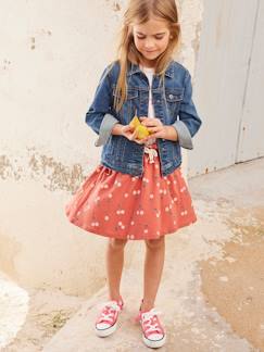 Denim jasje voor meisjes - vertbaudet enfant Meisje-Denim jasje voor meisjes