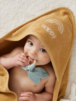 Badcape + washand personaliseerbaar Oeko-Tex® - vertbaudet enfant -Badcape + washand personaliseerbaar Oeko-Tex®