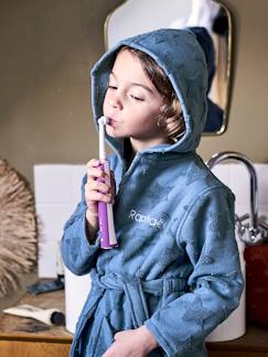 Personaliseerbare kinderbadjas Oeko-Tex® - vertbaudet enfant Jongens-Personaliseerbare kinderbadjas Oeko-Tex®