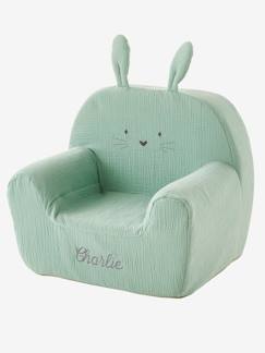 Personaliseerbaar schuimrubberen fauteuil Konijn - vertbaudet enfant -Personaliseerbaar schuimrubberen fauteuil Konijn