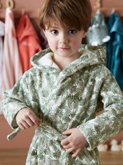 Personaliseerbare kinderbadjas HANOÏ Oeko-Tex® - vertbaudet enfant Jongens-Personaliseerbare kinderbadjas HANOÏ Oeko-Tex®