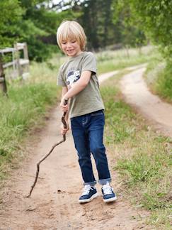 Slim fit jongensjeans Morphologik "waterless" heupomtrek MEDIUM - vertbaudet enfant Jongens-Slim fit jongensjeans Morphologik "waterless" heupomtrek MEDIUM