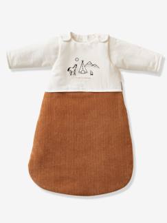 PETIT NOMADE slaapzak van twee materialen met uitneembare mouwen - vertbaudet enfant -PETIT NOMADE slaapzak van twee materialen met uitneembare mouwen