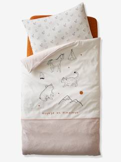 Baby dekbedovertrek PETIT NOMADE Oeko-Tex¨ - vertbaudet enfant Linnengoed en decoratie-Baby beddengoed-Dekbedovertrek-Baby dekbedovertrek PETIT NOMADE Oeko-Tex¨