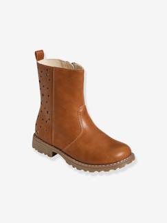 Fantasie laarsjes met voering voor meisjes - vertbaudet enfant Schoenen-Fantasie laarsjes met voering voor meisjes