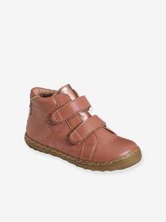 Leren meisjes klittenband laarsjes kleutercollectie - vertbaudet enfant -Leren meisjes klittenband laarsjes kleutercollectie