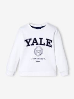 Sweatshirt meisjes Yale® - vertbaudet enfant Meisje-Sweatshirt meisjes Yale®