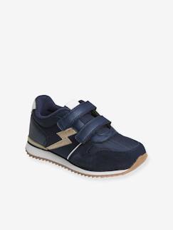 Klittenband sneakers meisje met runningstijl - vertbaudet enfant Schoenen-Meisje shoenen 23-38-Sneakers, gympen-Klittenband sneakers meisje met runningstijl