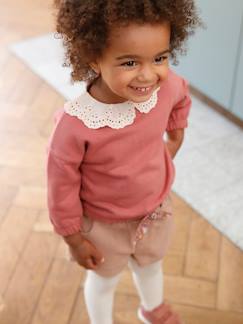 Babyshort met elastische taille met knoopriem - vertbaudet enfant Baby-Short-Babyshort met elastische taille met knoopriem