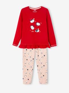 Meisjespyjama pingu•n kerst - vertbaudet enfant -Meisjespyjama pingu•n kerst