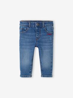 Babybroek met slimfit van stretchkatoen - vertbaudet enfant Baby-Babybroek met slimfit van stretchkatoen