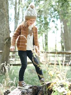 Slim fit meisjesjeans Morphologik "waterless" heupomtrek MEDIUM met gebruikssporen - vertbaudet enfant Meisje-Slim fit meisjesjeans Morphologik "waterless" heupomtrek MEDIUM met gebruikssporen