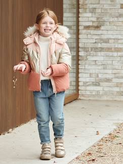 Meisjesjeans balloon vorm - vertbaudet enfant Meisje-Meisjesjeans balloon vorm