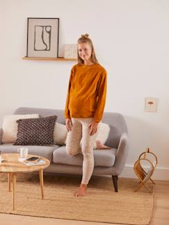 2-delige set homewear voor tijdens de zwangerschap en borstvoeding - vertbaudet enfant Zwangerschapskleding-2-delige set homewear voor tijdens de zwangerschap en borstvoeding