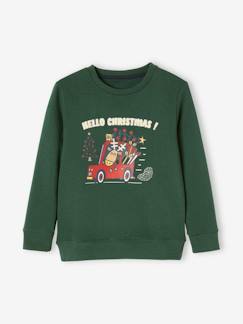 Kerstsweater met rendiermotief voor jongens - vertbaudet enfant -Kerstsweater met rendiermotief voor jongens