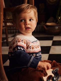 Jacquard kerstmistrui - vertbaudet enfant -Jacquard kerstmistrui
