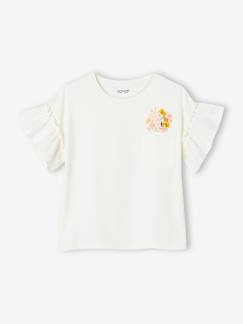 Meisjes-t-shirt met ruches van Engels borduurwerk - vertbaudet enfant Meisje-Meisjes-t-shirt met ruches van Engels borduurwerk
