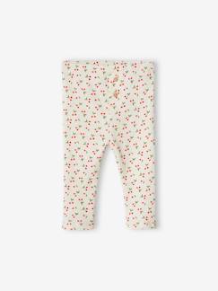 Effen geribbelde legging voor baby - vertbaudet enfant Baby-Effen geribbelde legging voor baby