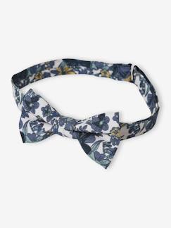 Vlinderdas voor jongens met liberty-print - vertbaudet enfant Jongens-Vlinderdas voor jongens met liberty-print