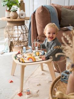 FSC¨ Houten autocircuit activiteitentafel - vertbaudet enfant Speelgoed-Eerste levensjaren-FSC¨ Houten autocircuit activiteitentafel