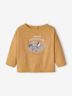 Baby-T-shirt jungle lange mouwen - vertbaudet enfant Baby-T-shirt, souspull-Baby-T-shirt jungle lange mouwen