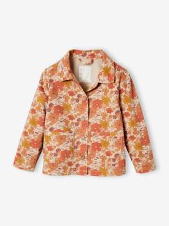 Meisjesjack met bloemenprint - vertbaudet enfant -Meisjesjack met bloemenprint