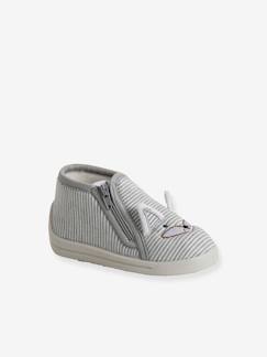 Canvas sloffen met rits voor baby's - vertbaudet enfant Schoenen-Canvas sloffen met rits voor baby's