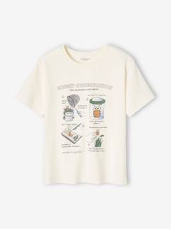 Jongensshirt met insectenprint - vertbaudet enfant -Jongensshirt met insectenprint